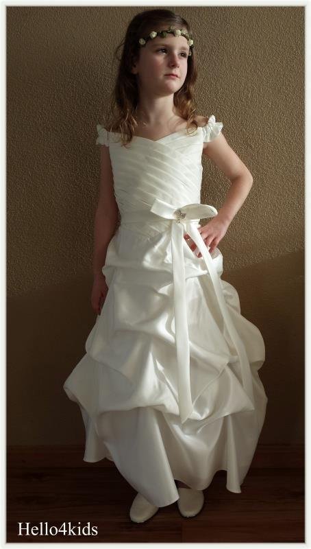 new communie jurk bruidsmeisje kleding prinsessen BlingZilver - Afbeelding 5