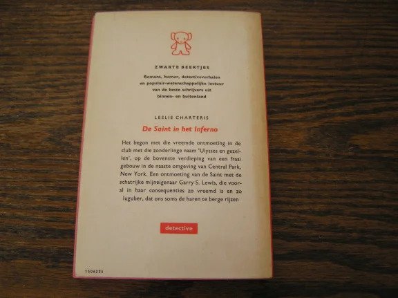 De Saint in het inferno. Zwarte beertjes nr.396 - Afbeelding 2