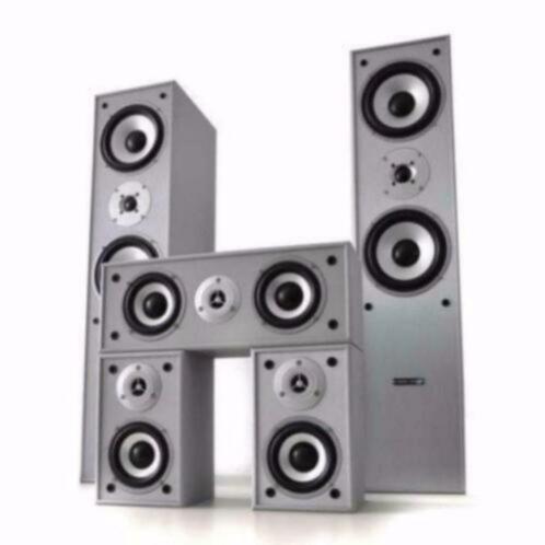 Complete 5,1 Surround Speaker Set Zilver (001-BKJ) - nr. 1