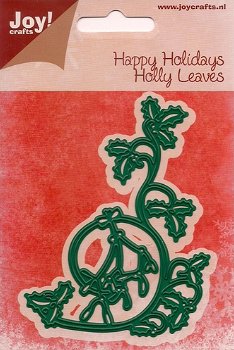 Cutting & Embossing Happy Holidays Holly Leaves 6002/2047 - 0