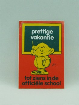 Sticker - Prettige Vakantie Tot Ziens In De Officiële School - 1