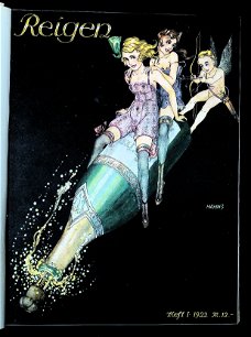 Reigen Blätter für galante Kunst - Jaargang 1922 Art Deco