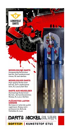 Longfield softtip darts Nickel silver alloy barrel 18 gram