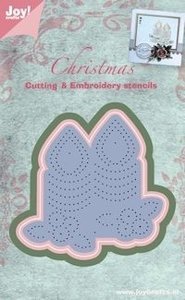 Cutting & Embroidery Christmas 2 Kaarsen 6002/2024