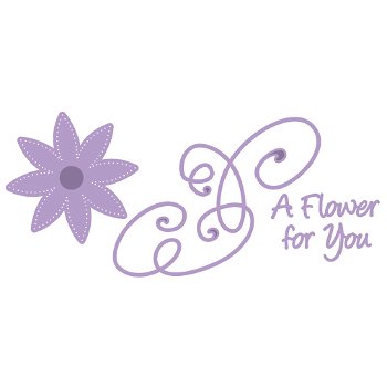Cutting, Embossing & Embroidery Happy's A Flower for You 6002/1103 - 1