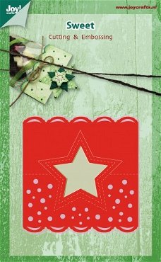 Cutting & Embossing Sweet Christmas ster 6002/0392