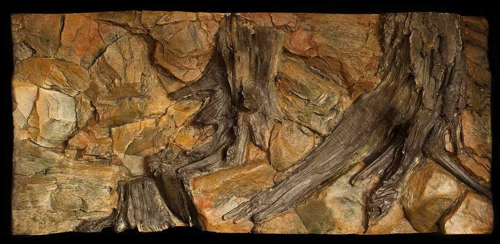 "Root" Aquarium/Terrarium Polyester achterwand - Afbeelding 5