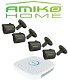 Amiko IPCAM home startersset bullet 4, wit camera beveiliging - 0 - Thumbnail