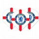 Voetbal dart flight Chelsea Footbal special edition 75 micron - 1 - Thumbnail