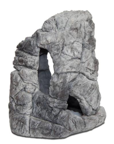 Aquarium achterwanden en decoratie in grijstinten. - Afbeelding 6