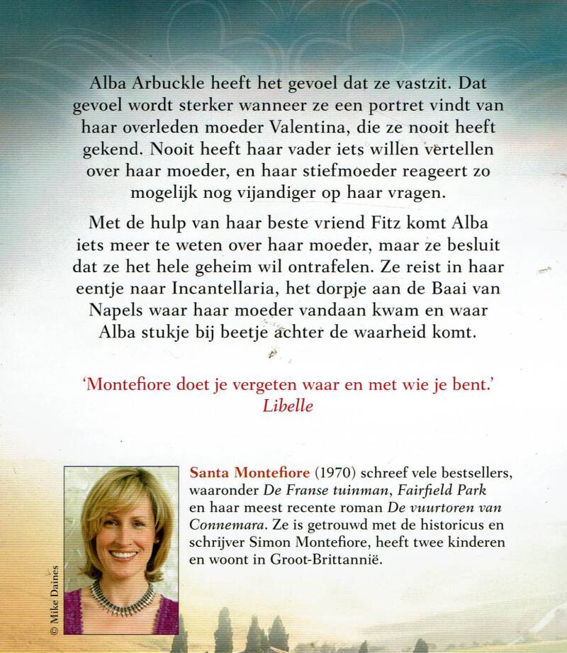 VERKOCHT Santa Montefiore = Valentina's laatste reis - paperback - Afbeelding 2
