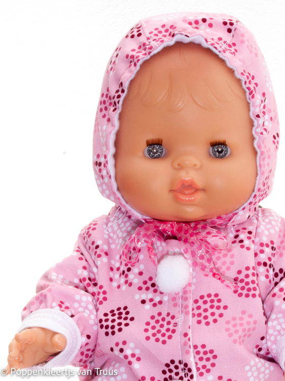 Paola Reina 34 cm Jasje roze/cirkels/stipjes - Afbeelding 2