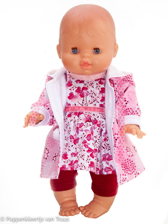 Paola Reina 34 cm Jasje roze/cirkels/stipjes - Afbeelding 3