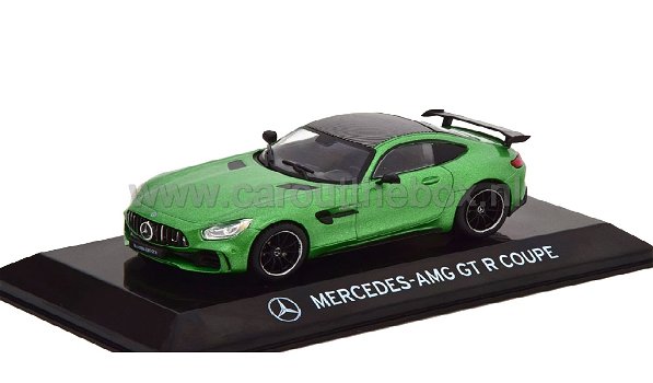 Mercedes AMG GT R Coupe groen 1:43 Atlas - 0