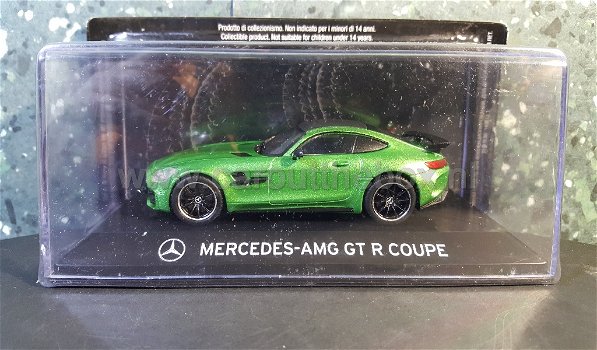 Mercedes AMG GT R Coupe groen 1:43 Atlas - 3