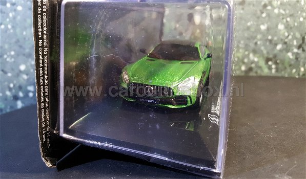 Mercedes AMG GT R Coupe groen 1:43 Atlas - 4