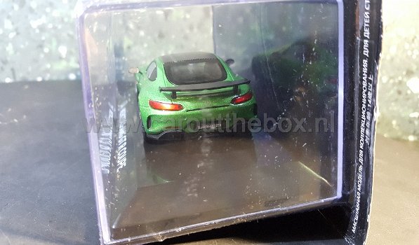 Mercedes AMG GT R Coupe groen 1:43 Atlas - 5