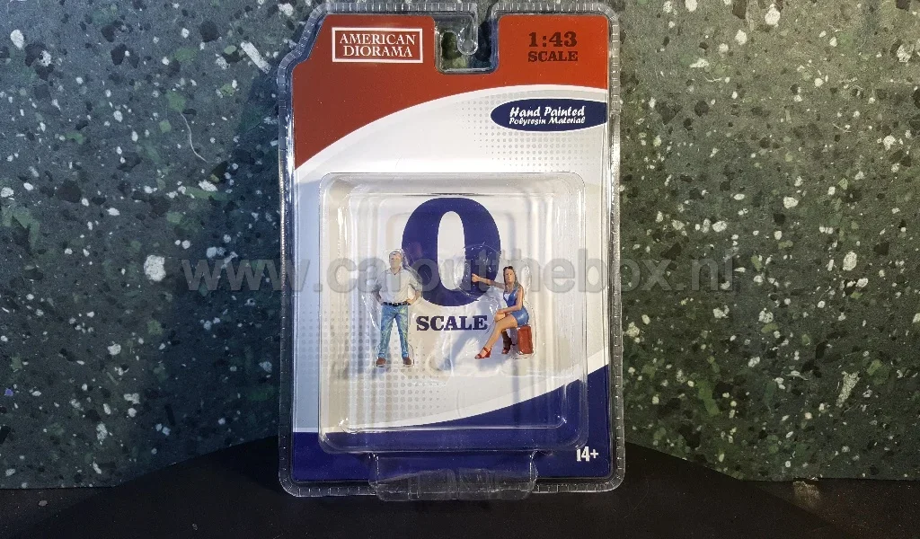Diorama figuur 1/43 70's style figure III 1:43 AD121 - Afbeelding 3