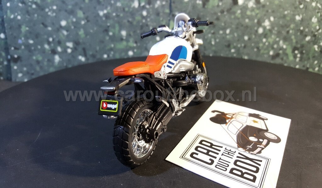 BMW R nine T Urban GS 1:18 Bburago - Afbeelding 2