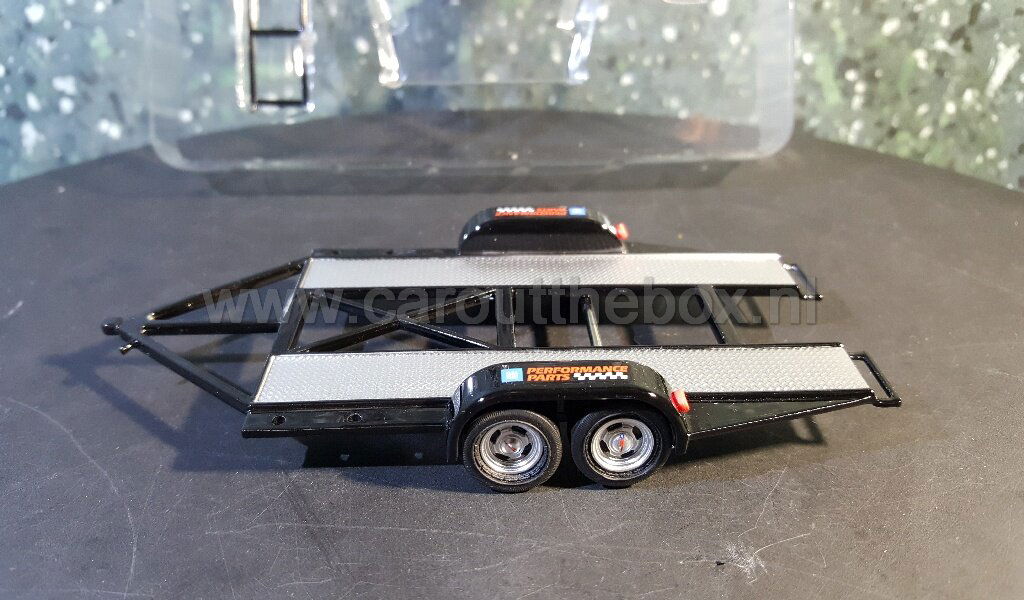dubbelassige auto transporter GM 1:43 GMP - Afbeelding 4