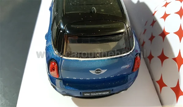 Mini Cooper S Countryman R60 blauw 1:24 Rastar - 3