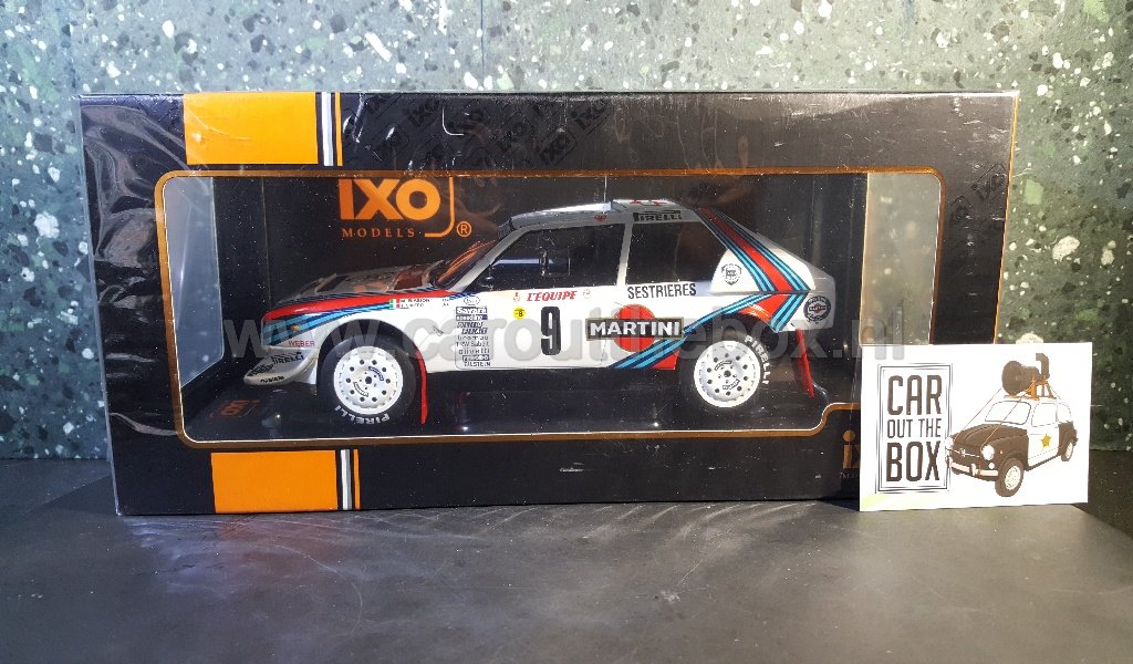 Lancia Delta S4 #9 MARTINI 1:18 Ixo - Afbeelding 6