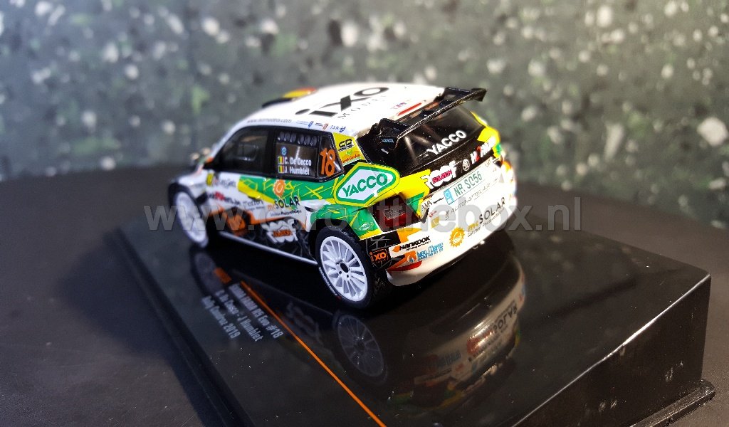 Skoda Fabia R5 Evo # 18 DE CECCO 1:43 Ixo - Afbeelding 3