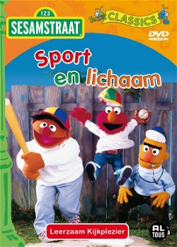 Sesamstraat - Sport & Lichaam (DVD) Nieuw/Gesealed - 0