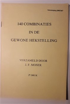 140 combinaties in de gewone hekstelling - 0