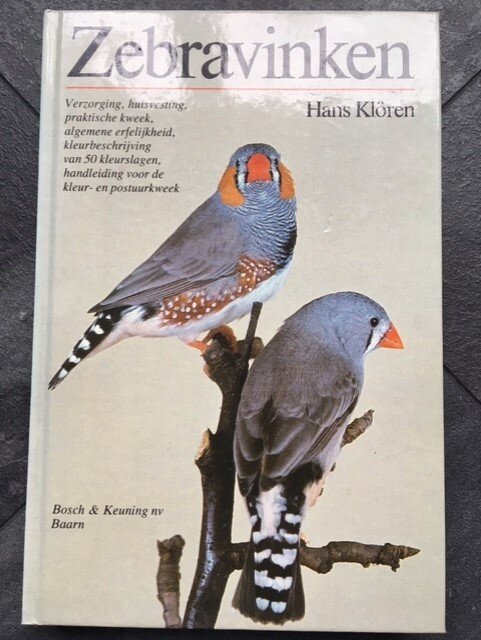 Zebravinken - Hans Klören - nr. 1