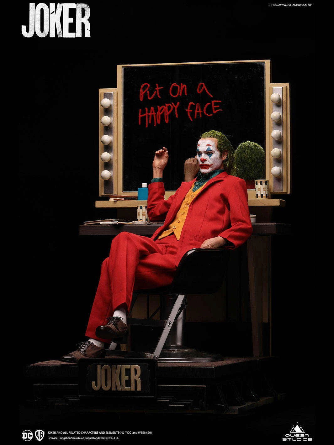 Queen Studios - Joker Statue 1/3 Joaquin Phoenix Joker Deluxe Edition - nr. 1