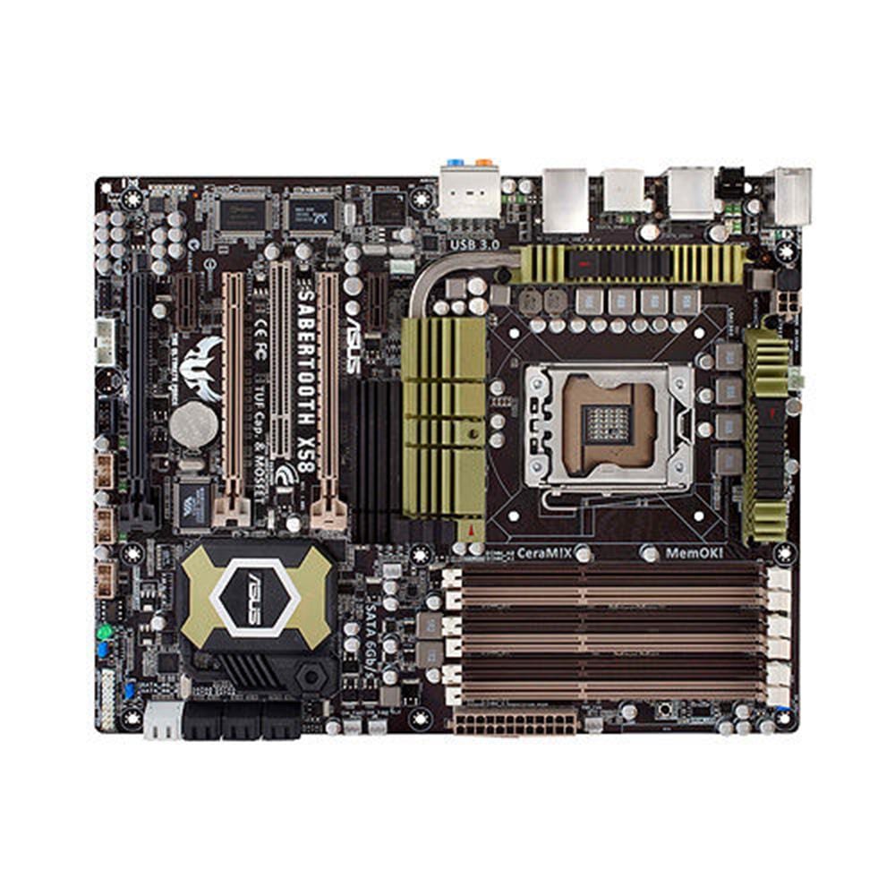 Asus SABERTOOTH X58 Socket 1366 moederbord - Afbeelding 3
