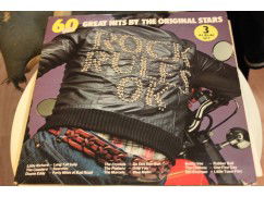 185d - lp - rock rules ok - 60 great hits by the original stars - 3 lps - nr. 1