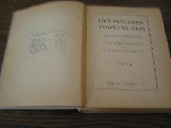 Het verloren Tooverland- J. Blicher-Clausen. - Afbeelding 3