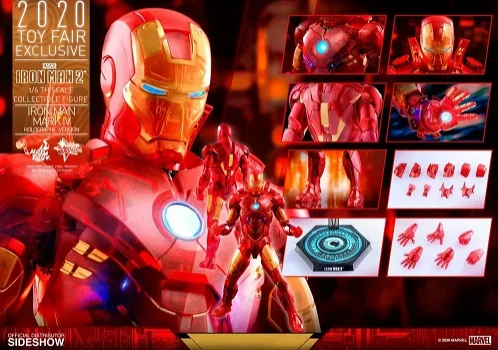 HOT DEAL Hot Toys Iron Man Mark IV Holographic Version MMS568 - 0