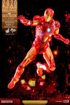 HOT DEAL Hot Toys Iron Man Mark IV Holographic Version MMS568 - 1