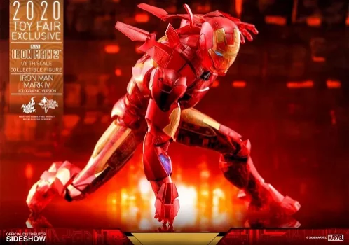 HOT DEAL Hot Toys Iron Man Mark IV Holographic Version MMS568 - 3