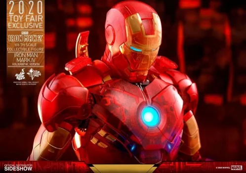 HOT DEAL Hot Toys Iron Man Mark IV Holographic Version MMS568 - 4