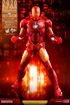 HOT DEAL Hot Toys Iron Man Mark IV Holographic Version MMS568 - 5