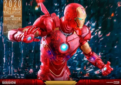 HOT DEAL Hot Toys Iron Man Mark IV Holographic Version MMS568 - 6