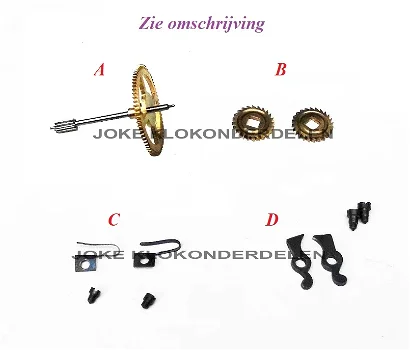 = Regulateur onderdelen Kienzle =43399 - 0