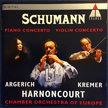 Argerich - Schumann, Kremer, Harnoncourt, Chamber Orchestra Of Europe ‎ (CD) Nieuw - 0