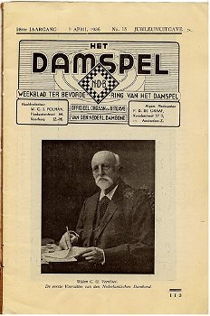 Nederlandsche dambond 1911-1936 - 1