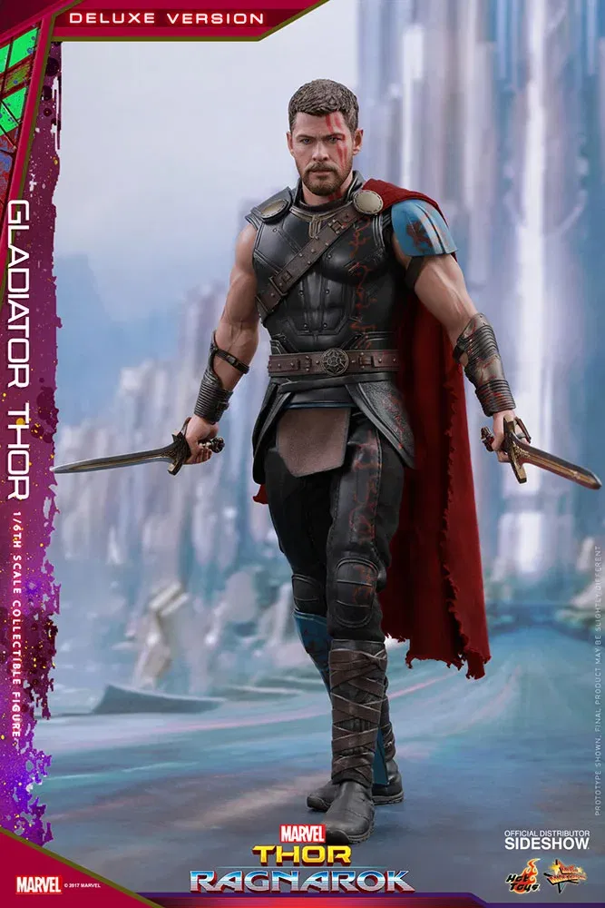 Hot Toys Thor Ragnarok Gladiator Thor Deluxe MMS382 - Afbeelding 2