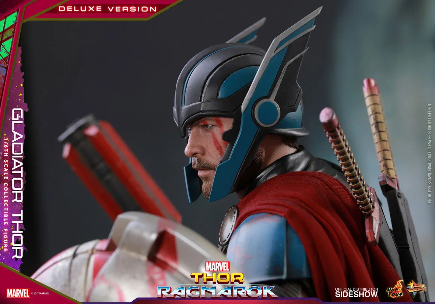 Hot Toys Thor Ragnarok Gladiator Thor Deluxe MMS382 - Afbeelding 4