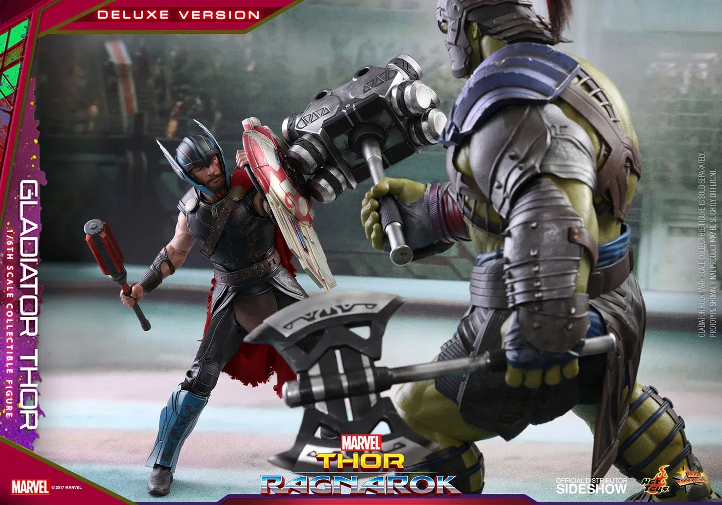 Hot Toys Thor Ragnarok Gladiator Thor Deluxe MMS382 - Afbeelding 7