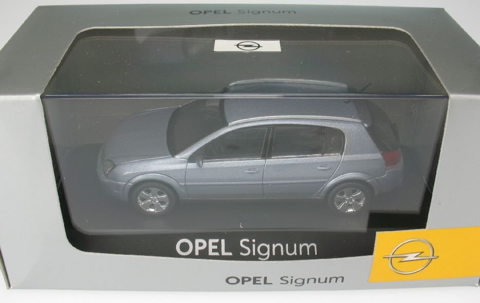 1:43 Schuco Opel Signum 2004 dealer box - Afbeelding 3