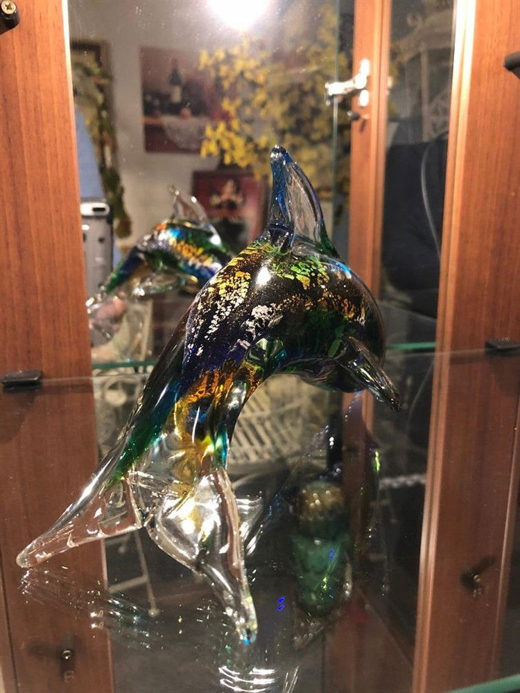 Mooi glas geblazen dolfijn-fascinerende-dolfijn-glas - Afbeelding 4