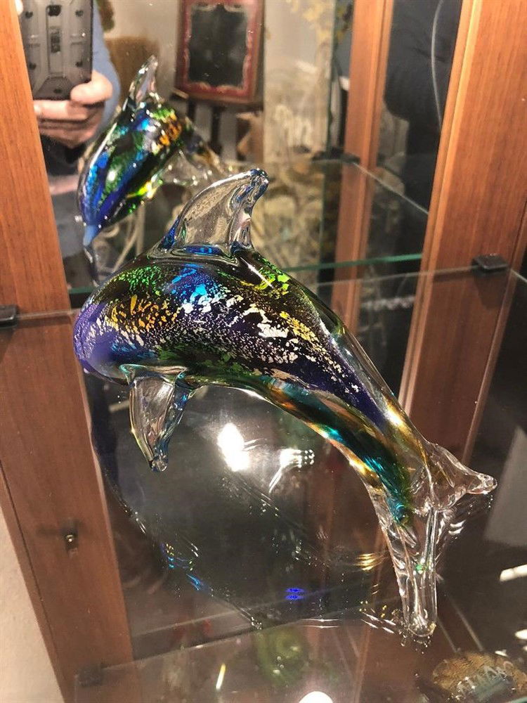 Mooi glas geblazen dolfijn-fascinerende-dolfijn-glas - Afbeelding 6
