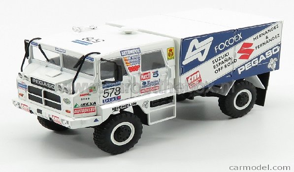 Pegaso 3046 DAKAR rally truck 1990 1:43 Atlas - 0